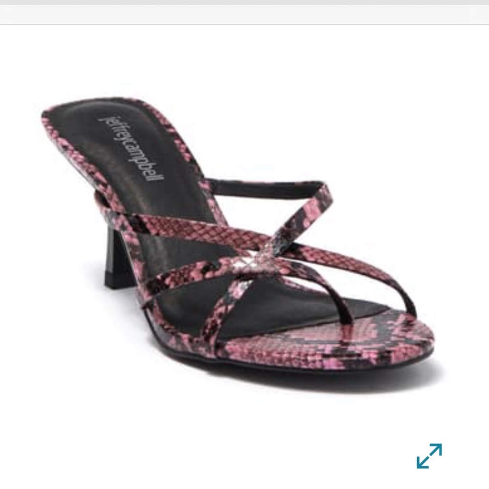 Jeffery campbell strapy mule sandals